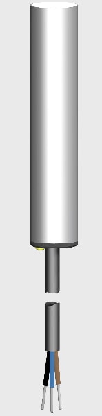 Produktbild zum Artikel SK1-4-10-P-b-O aus der Kategorie Füllstandsmesser > Kapazitive-Sensoren > Glatte Hülsen, zylindrisch > glatt, 10mm von Dietz Sensortechnik.